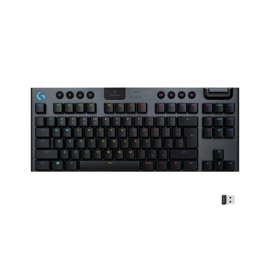 Logitech G 920-009503 tastatur Spil USB QWERTY US International Kulfiber #1