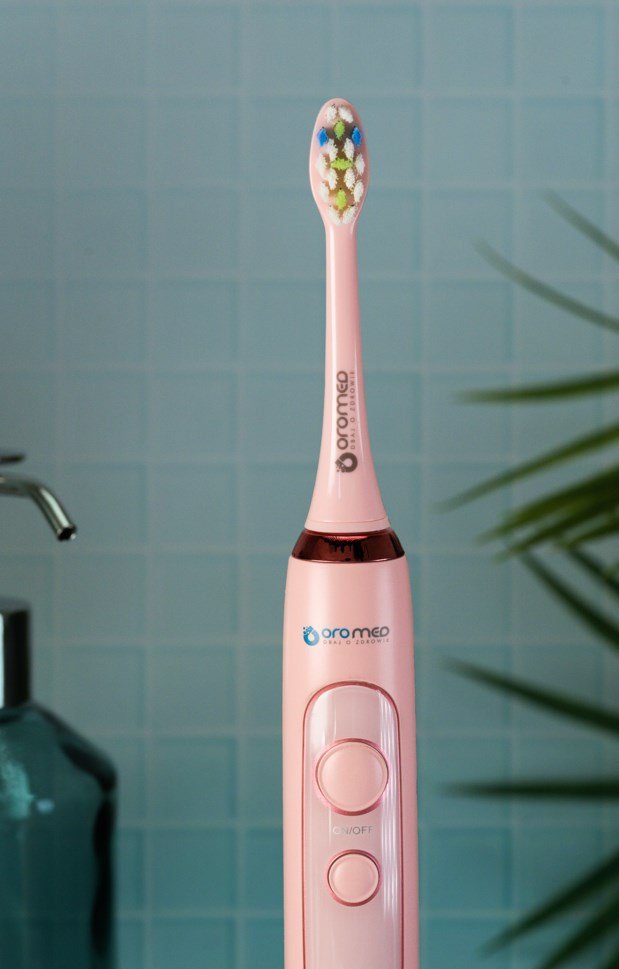 OROMED ORO-SONIC NEXT PINK lyserd sonisk tandbrste #7
