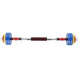 Farvede vgtstnger med vgtstangsfunktion i etui HMS SKC20 2 x 10 kg #15