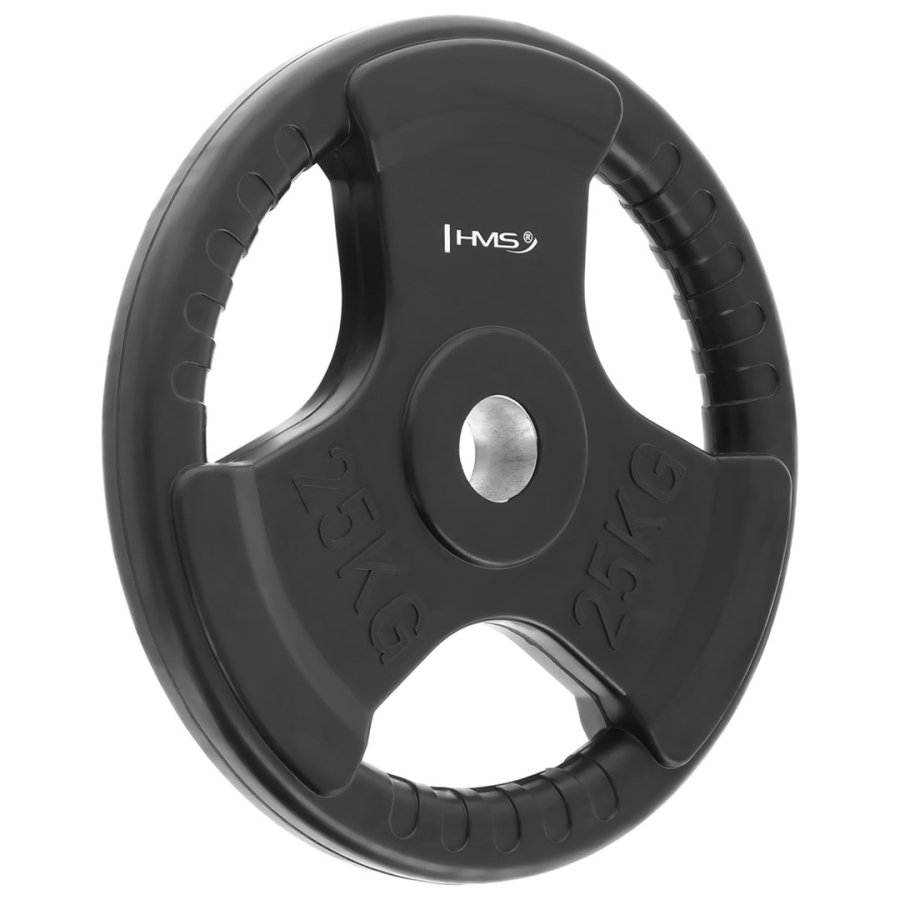 OLYMPISK STRRELSE GUMMIBELAGT VGTSKIVE 25 KG HMS TOK25 #10