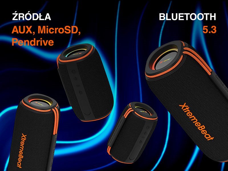 Brbare Bluetooth-hjttalere Tracer XtremeBeat Lite TWS Sort 10 W #5