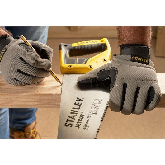 Stanley 2-15-283 hndsav 45 cm Sort, Rustfrit stl, Gul #8