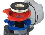 Nilfisk VL500 35 EDF 18 L Tromle vakuum Tr&vd 1350 W Posels #19
