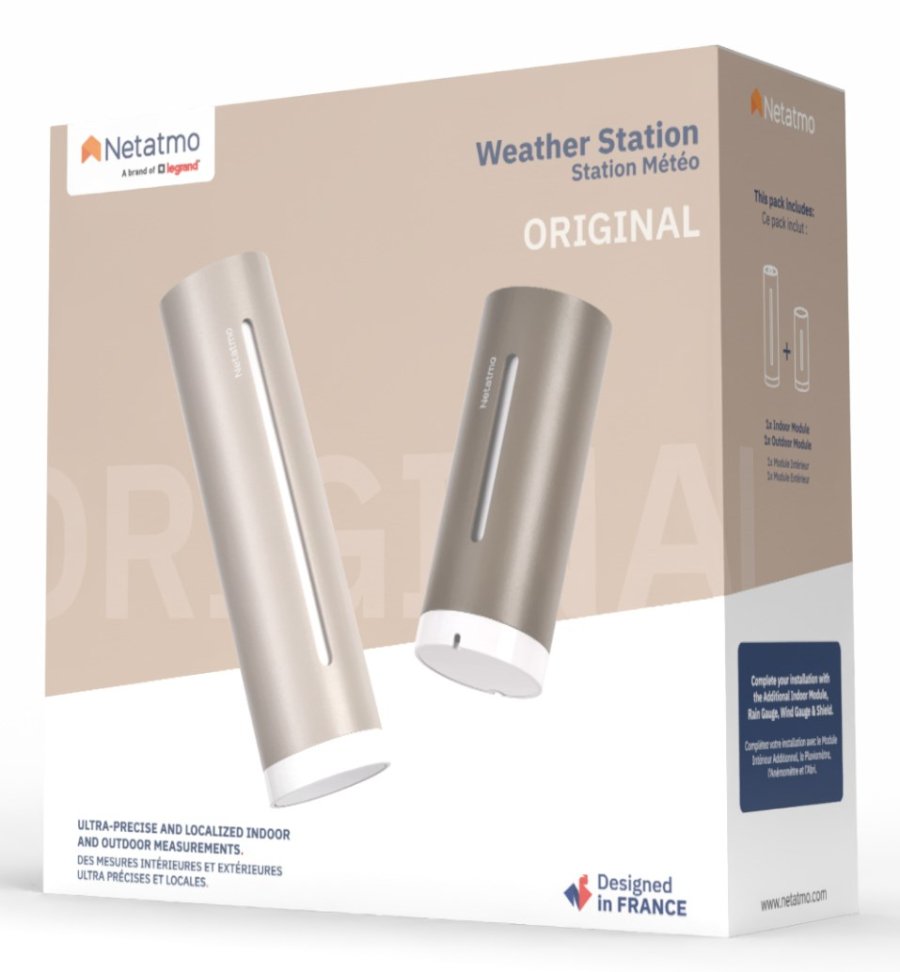 Netatmo NWS-S-EC digital vejrstation Brun Wi-Fi #7