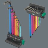 Wera 950/9 Hex-Plus Multicolour 3 angle wrench set #9