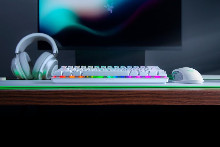 Razer Huntsman Mini tastatur Spil USB QWERTY Engelsk Hvid #3