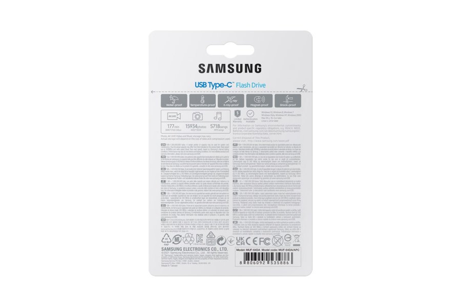 Samsung MUF-64DA USB-ngle 64 GB USB Type-C 3.2 Gen 1 (3.1 Gen 1) Bl #8