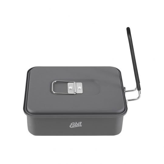 ESBIT Solid fuel cookset Pot 1,1 L Aluminium, Sort #3
