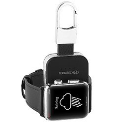 Terratec Charge AIR Key 950 mAh Tr�dl�s opladning Sort, S�lv #3