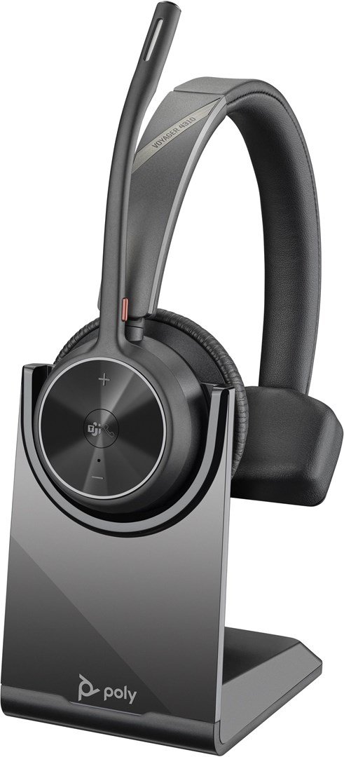 Poly Voyager 4310 Microsoft Teams Certified Headset +BT700-dongle +bordoplader #5