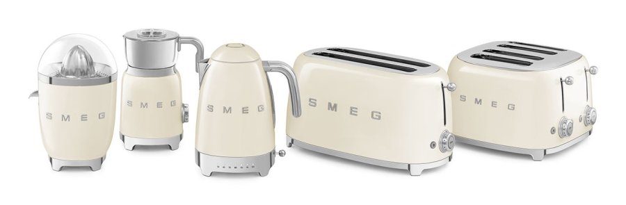 Smeg 50's Style Elkedler KLF04CREU Creme #6
