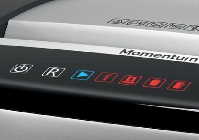 Rexel Momentum M515 paper shredder Micro-cut shredding 1.5 cm Black #5