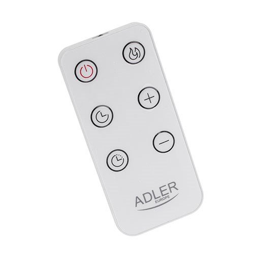 Konvektionsvarmer Adler AD 7752 LCD med fjernbetjening Hvid #7