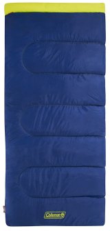 Coleman Heaton Peak 220 Voksen Rektangul�r sovepose Bomuld, Polyester Bl�, Gul #1