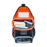 Herlitz UltraLight Plus TechMech skoletaskes�t Dreng Polyester Bl�, Orange #16