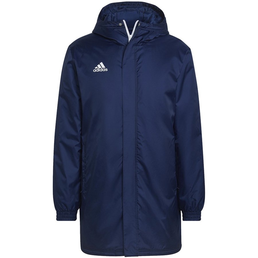 adidas Men's Entrada 22 Stadium Jacket navy blue HG6301 #2