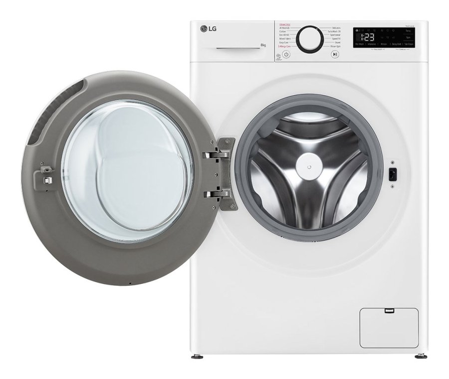 LG F2WR508S0W vaskemaskine Front-lsning 8 kg 1200 rpm Sort, Hvid #3