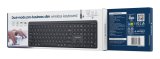 Gembird KB-WPS-03 tastatur Kontor RF tr�dl�s + Bluetooth QWERTY US International, Ukrainsk, Russisk Sort #13