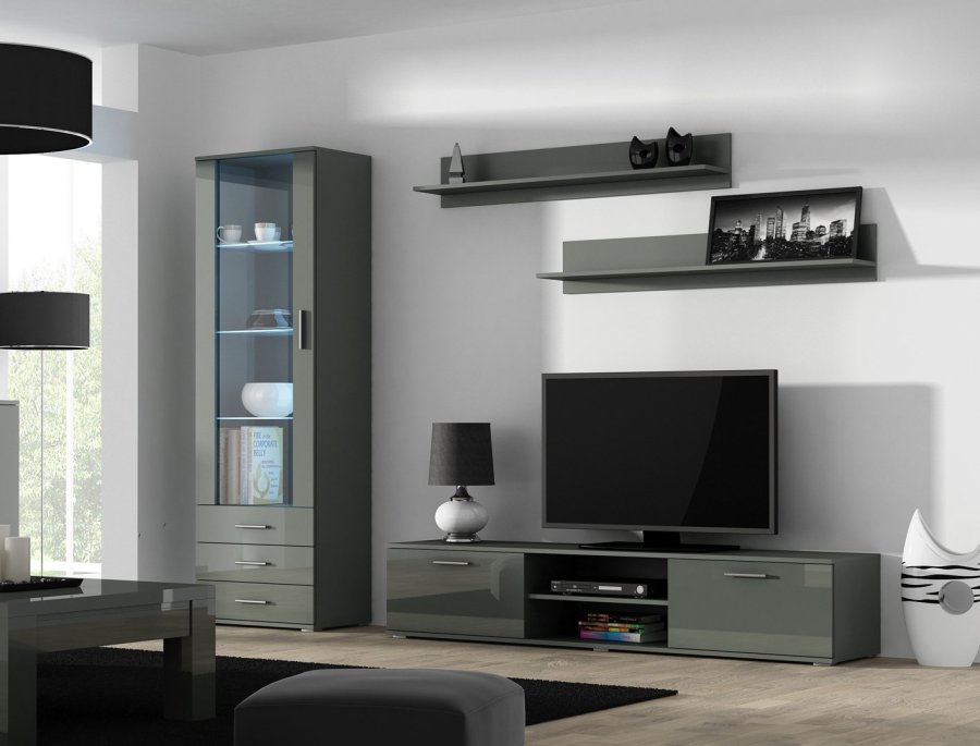 Cama SOHORTV180SZ/SZ TV stativ & underholdningscenter 1 hylder #3