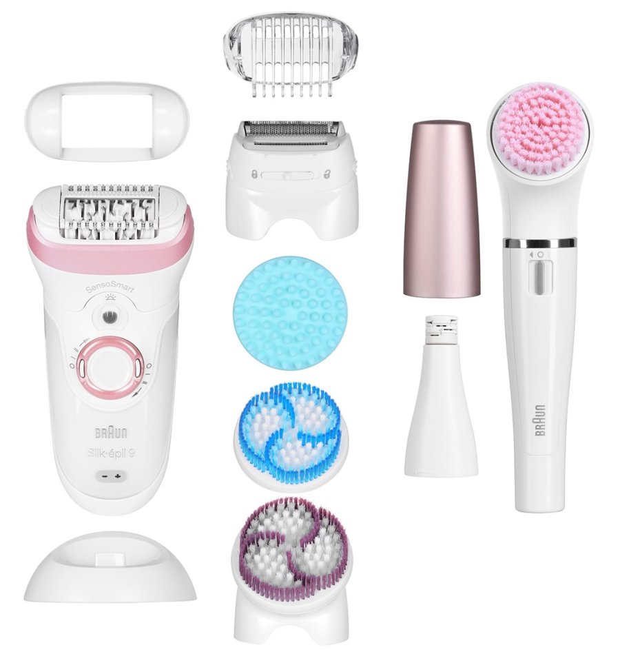 Braun Silk-pil 9 81683683 hrfjerner 40 pincetter Hvid, Lyserd #37
