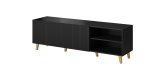 Cama RTV-skab PAFOS 150x42x52 Sort mat #7