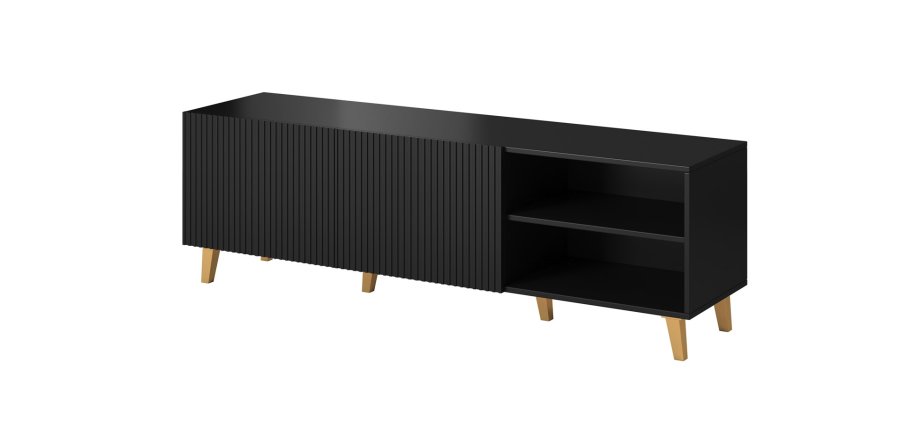 Cama RTV-skab PAFOS 150x42x52 Sort mat #7