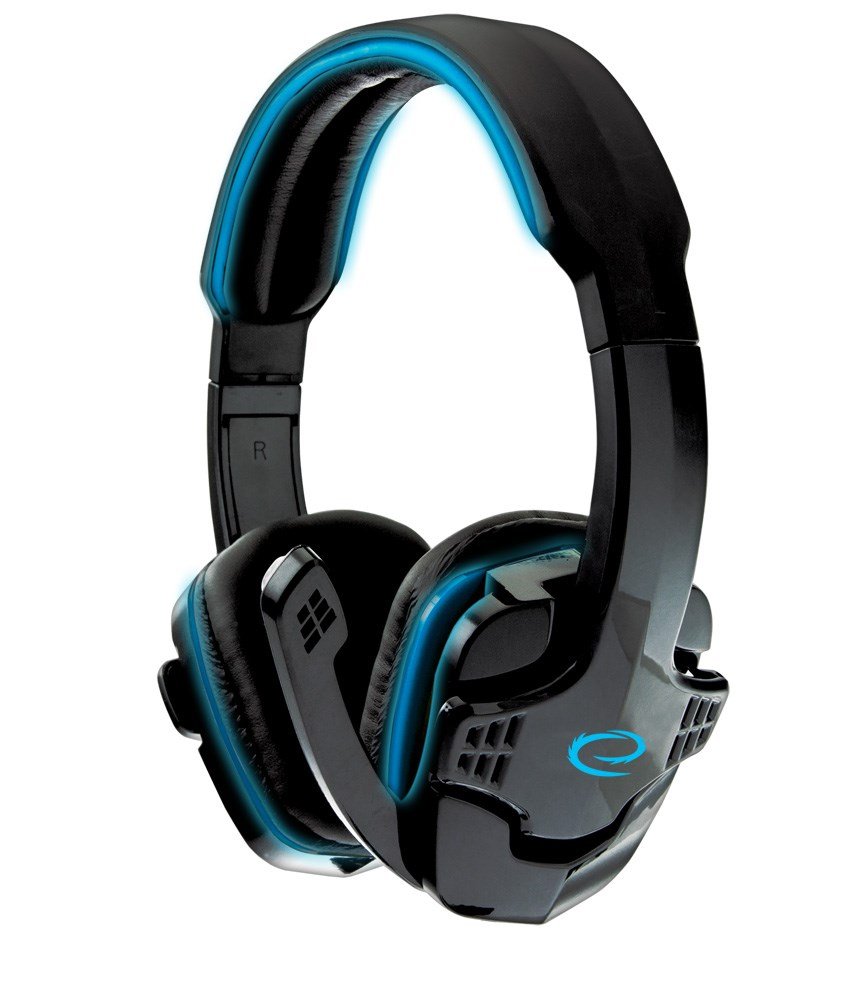 Esperanza EGH310B Headset Sort, Bl� #1