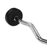 HMS GSL10 fast gummibelagt vgtstang/greb 10 kg #4