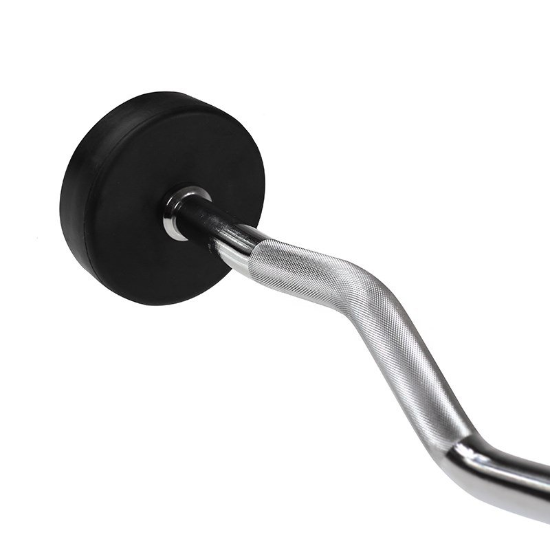 HMS GSL10 fast gummibelagt vgtstang/greb 10 kg #4
