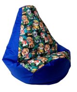 Puf GO GIFT Bl Oxford tejido antidesgarros Paw Patrol 105 x 80 cm #2