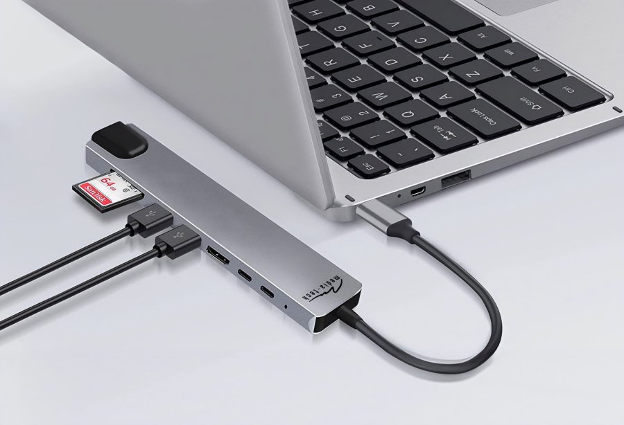 MEDIA-TECH USB-HUB 8 I 1 GIGA LAN-HUB MT5046 #3