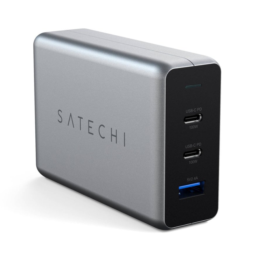 Satechi ST-TC100GM-EU oplader til mobil enhed Universel Gr Vekselstrm Automatisk #1