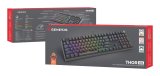 KLAWIATURA DLA GRACZY GENESIS THOR 404 US PODWIETLENIE RGB MECHANICZNA CZARNA OUTEMU PEACH SILENT #8