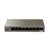 Tenda TEF1109P-8-102W netvrksswitch Fast Ethernet (10/100) Strm over Ethernet (PoE) Metallic #1