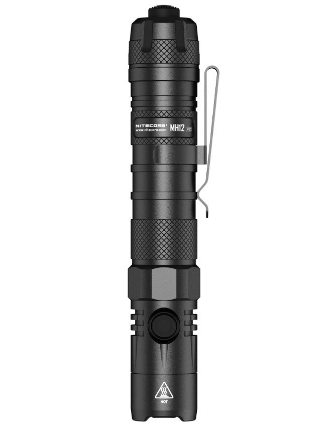 Nitecore MH12 V2 Sort Hnd lommelygte LED #6