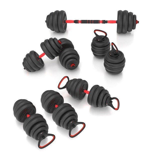 6IN1 V�GTS�T HMS SGN140 (V�GTSTANG, H�NDV�GT OG KETTLEBELL) 40 KG #3