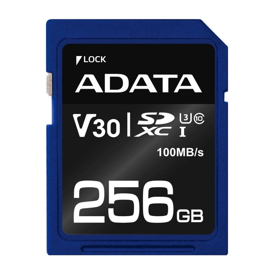 ADATA ASDX256GUI3V30S-R hukommelseskort 256 GB SDXC UHS-I Klasse 10 #1