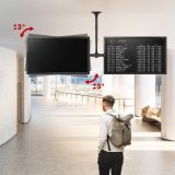 Loftmonteret holder til to Maclean-tv, maks. belastning 2x40 kg, 34-60
