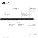 CLUB3D CSV-2550 interface hub USB Type-C #5