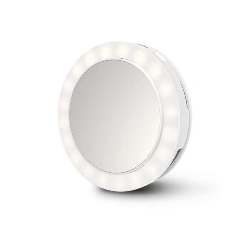 Ecomed 23603 makeup spejl Fritstende Rund Hvid #3