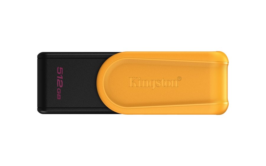 Kingston Technology DataTraveler 512 GB Portable USB 3.2 Gen 1 Exodia S (sort/gul) #1