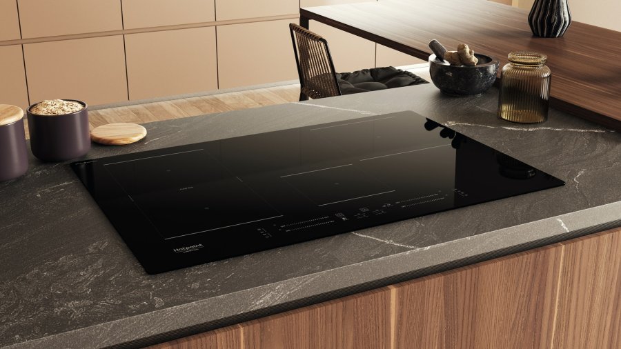 Hotpoint Ariston HS 1377C CPNE Sort Indbygget 77 cm Zone induktionskogeplade 4 zone(s) #4