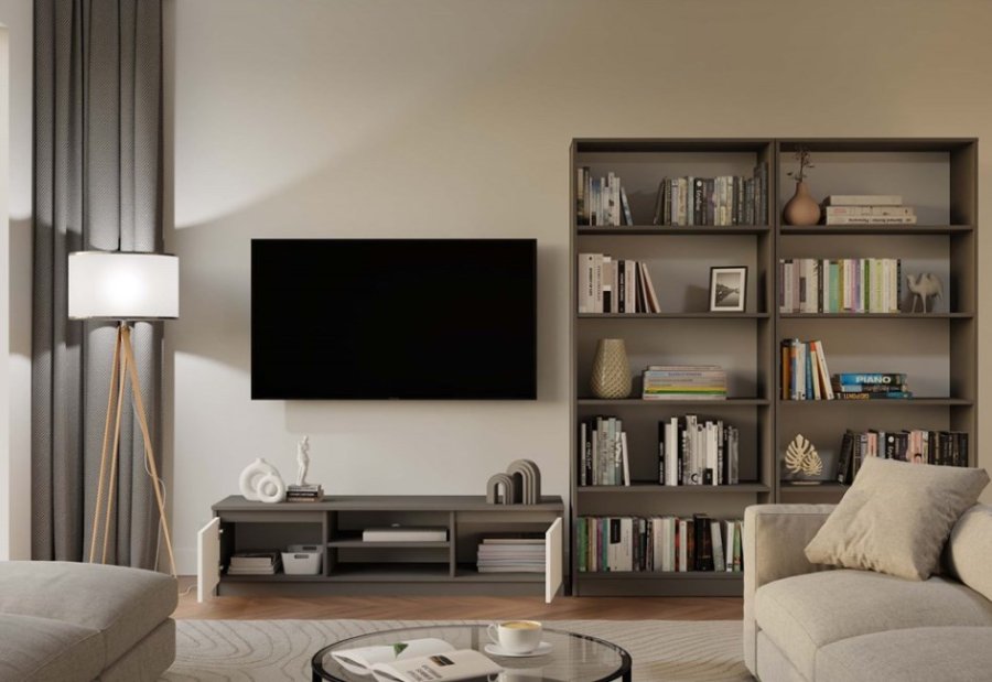 RTV 140 MALWA ANTRACIT/HVID #8