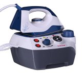 SINGER SHG6201 Dampstrygning station 850 W 1,2 L Rustfri strygesl Sort, Bl, Gr #8