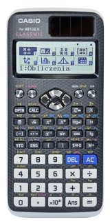 CASIO VIDENSKABELIG LOMMEREGNER FX 991CEX CLASSWIZ SORT, 12-CIFRET DISPLAY #1