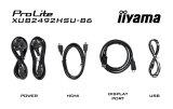 iiyama XUB2492HSU-B6 computerskrm 60,5 cm (23.8