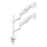 Ergo Office-holder/oph�ng til 2 sk�rme, gasfjeder, 17