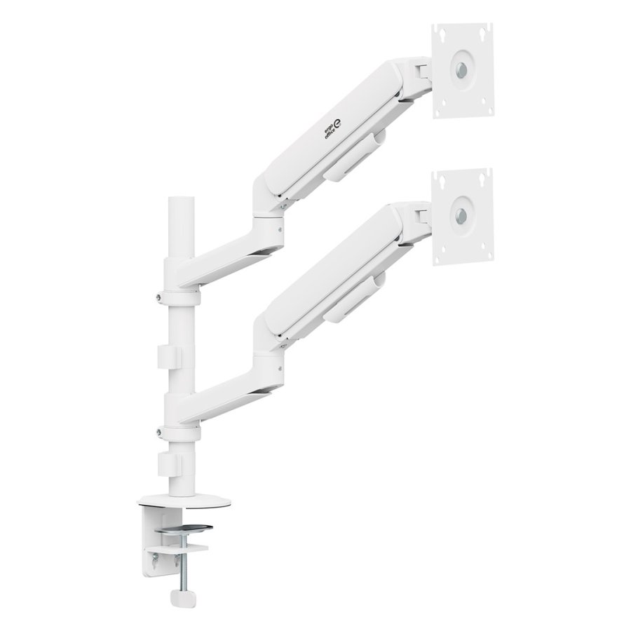 Ergo Office-holder/oph�ng til 2 sk�rme, gasfjeder, 17