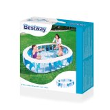 Bestway 54066 swimmingpool til over jorden Oppustelig pool Oval 542 L Flerfarvet #25