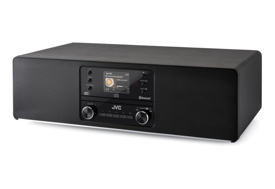 JVC RD-E984B - All In One mini-trn, sort #1